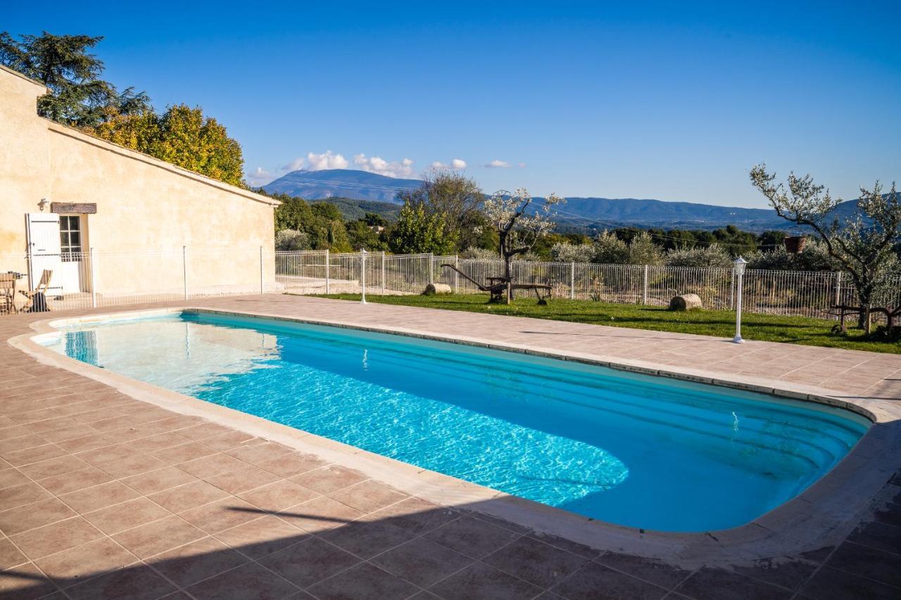 Gite "La Sainte-Croix", Traditional Provencal House For 8 People, Private Swimming-Pool, Air-Conditioner, Beautiful Scenery Vaison-la-Romaine Eksteriør billede