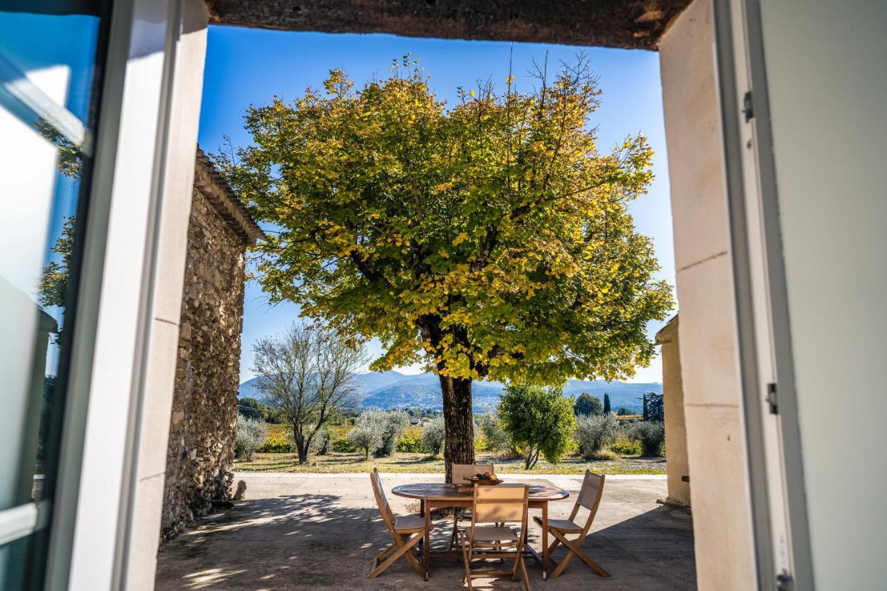 Gite "La Sainte-Croix", Traditional Provencal House For 8 People, Private Swimming-Pool, Air-Conditioner, Beautiful Scenery Vaison-la-Romaine Eksteriør billede
